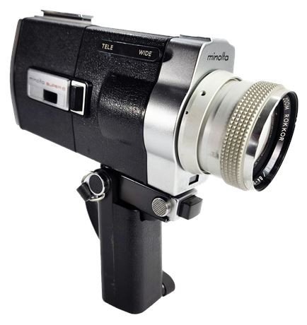 VTG Minolta Super 8 Movie Camera Autopak D6