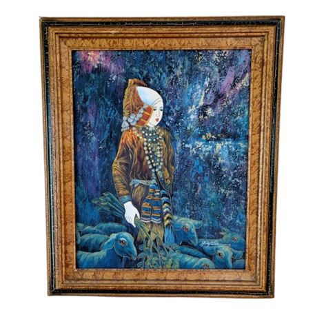 Painting of Shepherdess
