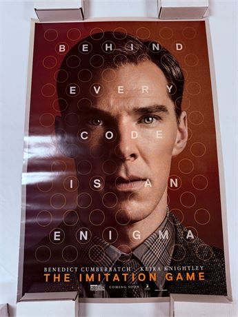 The Imitation Game Original DS 27x40” Movie Poster