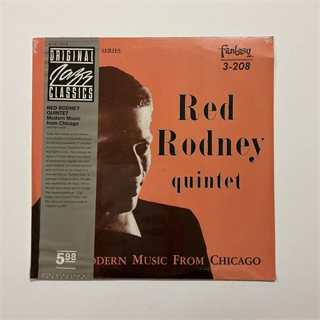 Red Rodney Quintet Sealed Vinyl Record