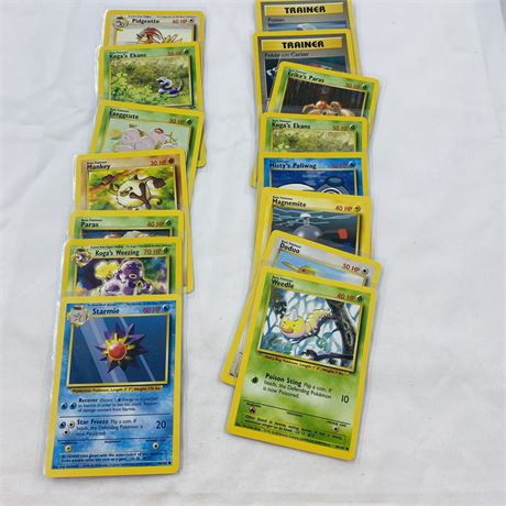 14 Pack Fresh 1999 Pokémon Cards