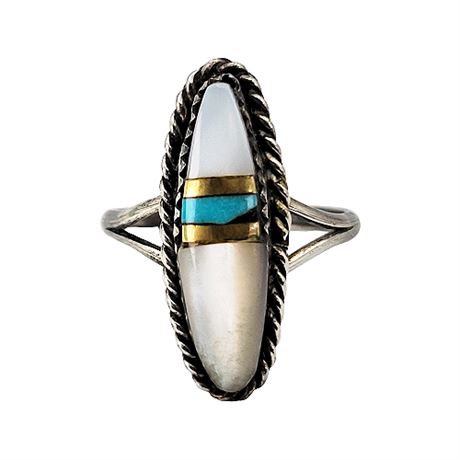 Native American Inlay Ring