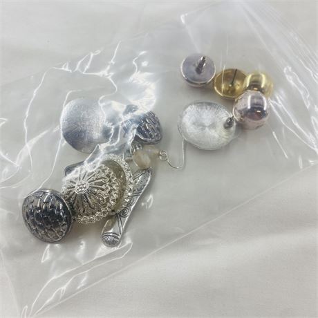 Costume Earring Lot - All Matching Pairs in Excellent Condition