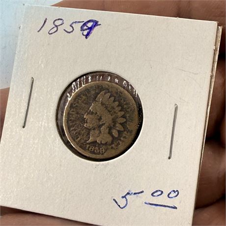 1859 Indian Head Penny