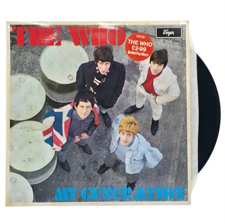 The Who "My Generation" 1980 Re-issue