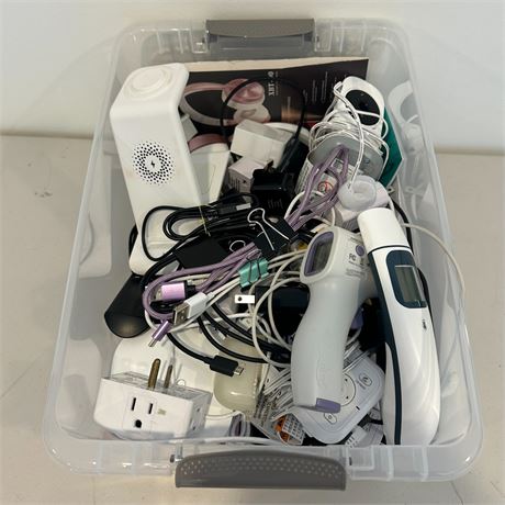 Box Lot of Assorted Electronics