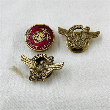 Vintage Military Pins