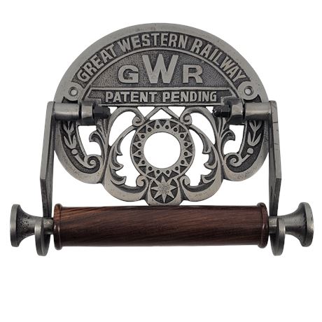 Great Western Railway Metal Toilet Roll Holder