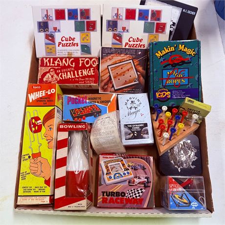 Vintage Toy + Game Lot