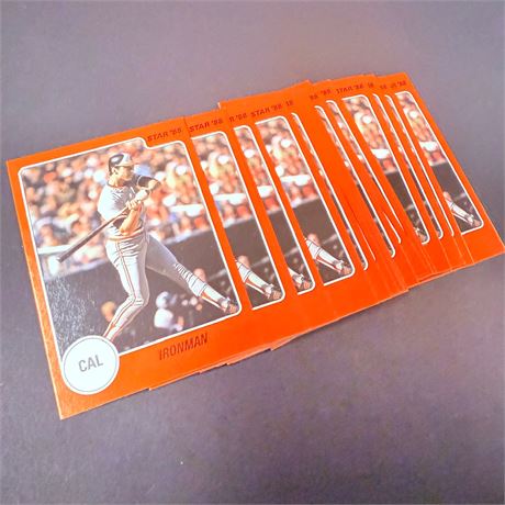1988 Star Cal Ripken Jr Lot