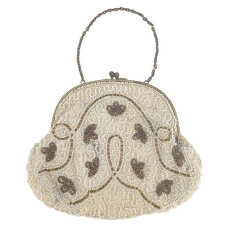 Vintage Charlet Beaded Clutch Evening Bag