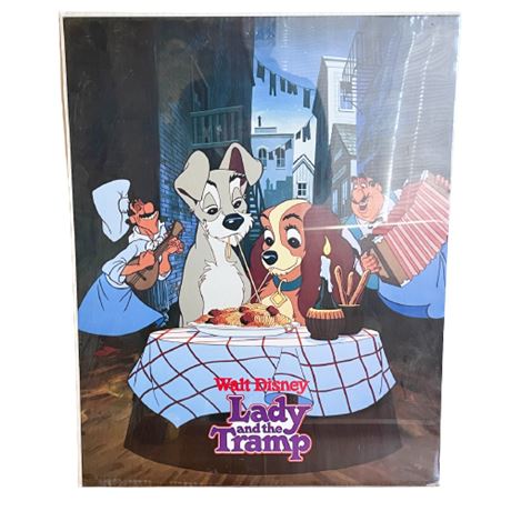 Walt Disney "Lady & The Tramp" Poster