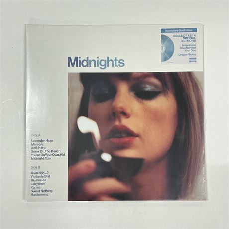 Taylor Swift Midnights Sealed Vinyl Record
