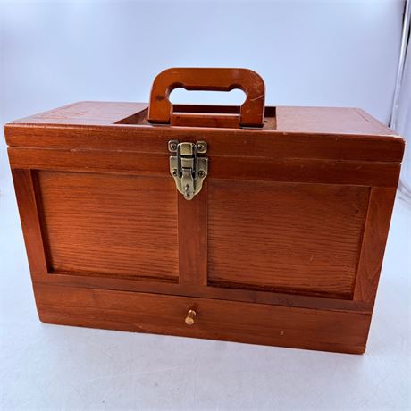 Gun Cleaning Kit in Wooden Box