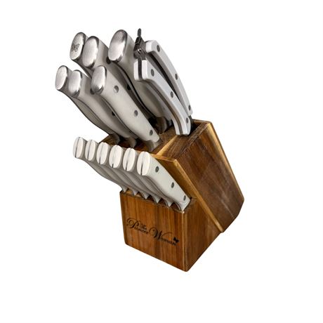 Pioneer Woman Knife Set in Block