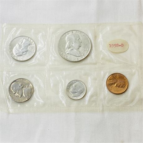 1958-D US Mint Set