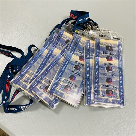 ‘Last Game of the Century’ Tickets + Lanyards