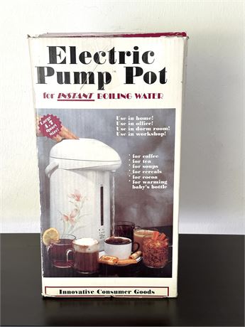Electric Pump Pot