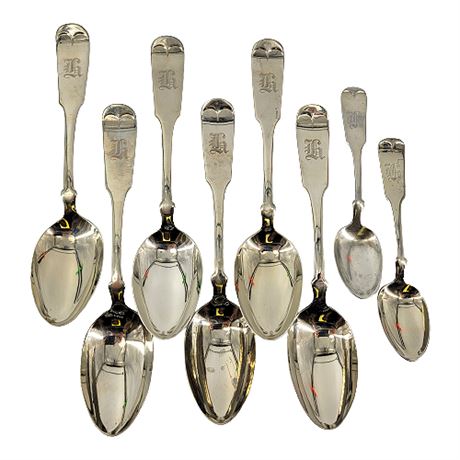 Brazil Silver Monogrammed Spoons