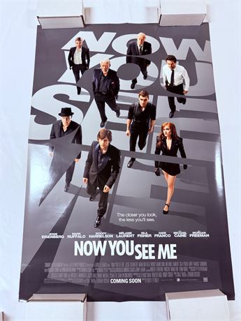 Now You See Me Original DS 27x40” Movie Poster