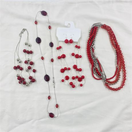 Costume Necklace Lot