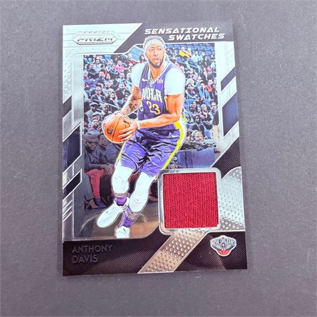 2018-19 Prism Anthony Davis Sensational Swatches  #54
