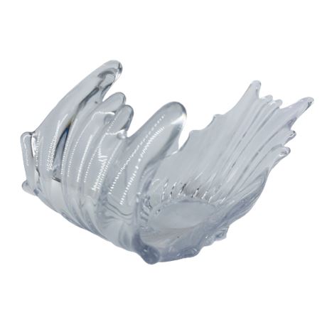 Cofrac Art Glass Wave Bowl