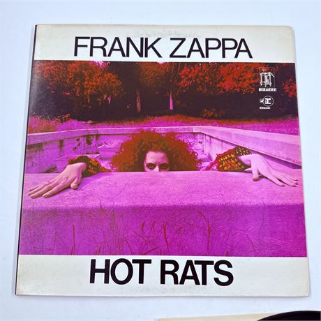 Frank Zappa Hot Rats Vinyl Record