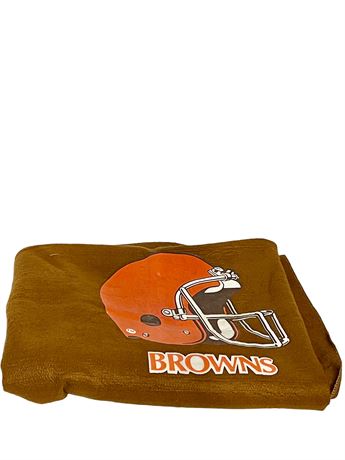 Vintage Browns Stadium Blanket