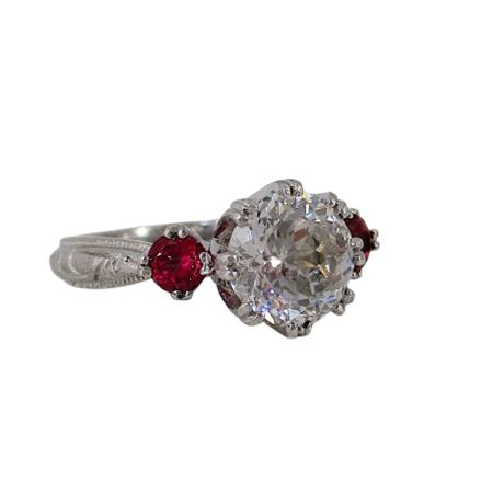TACORI 925 Sterling Silver Epiphany Collection CZ Ring Sz 5.25