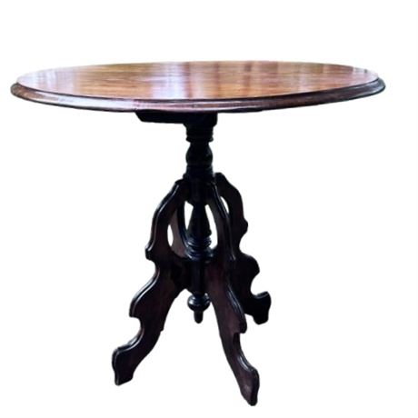 Victorian Wood Side Table