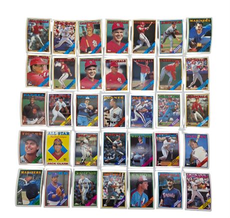 1988 Topps Baseball Cards