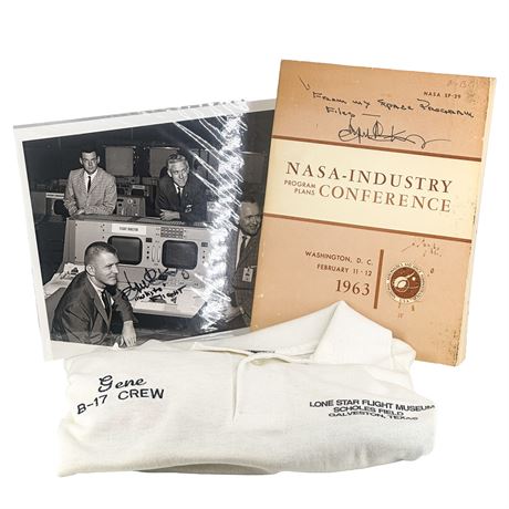 Lot of Apollo Flight Director Eugene Kranz Nasa Memorabilia