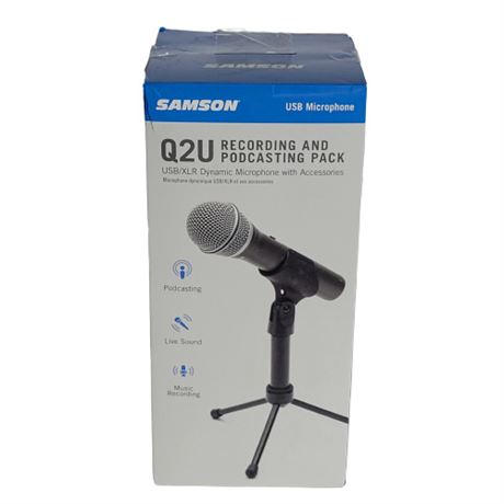 Samson Q2U Recording and Podcasting Pack