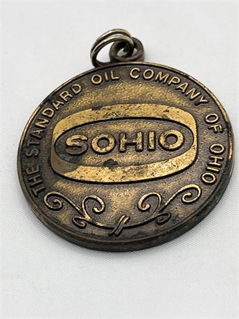 Rare sparkle award coin metal sohio