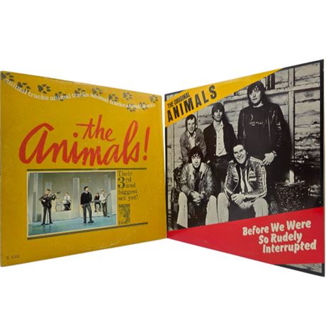 Lot of Two VTG. Albums - The Animals