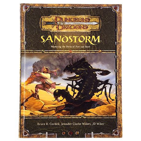 Dungeons & Dragons "Sandstorm: Mastering the Perils of Fire & Sand"