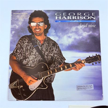 George Harrison Promo Cloud Nine Vinyl Record