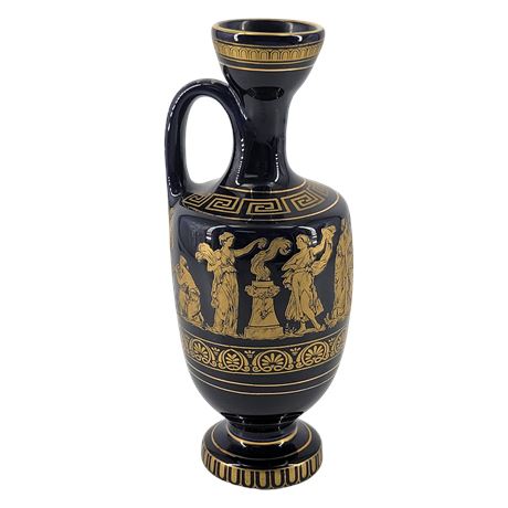 Handmade Greek 24K Gold Vase