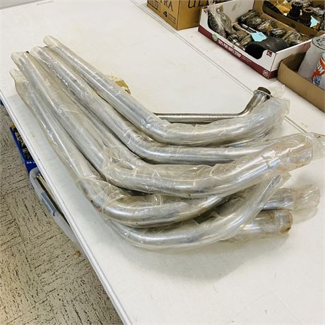 Big Pile NOS Harley Davidson Slash Cut Exhausts