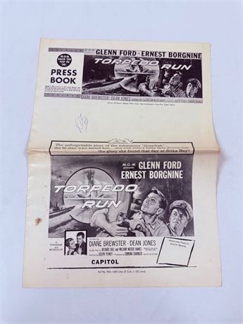 Torpedo Run Original Movie Pressbook