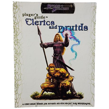 Dungeons & Dragons "Sword & Sorcery: Player's Guide to Clerics and Druids"