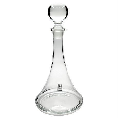 Roscher & Co. Crystal Ship's Decanter & Stopper (1 of 2)
