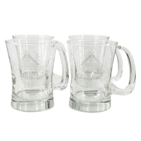 Set of Pimm’s Cup Open Handle Tankard Mugs
