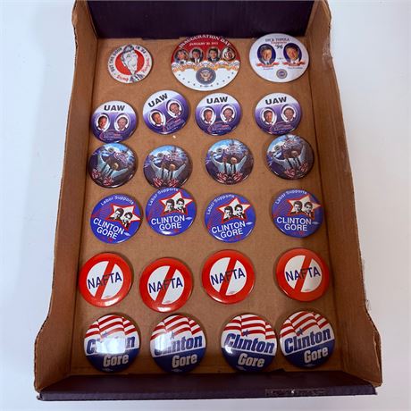 Vintage Political Buttons