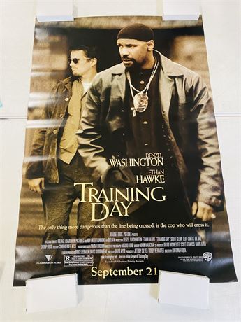 Training Day Original 27x40 Movie Poster - ROLLED