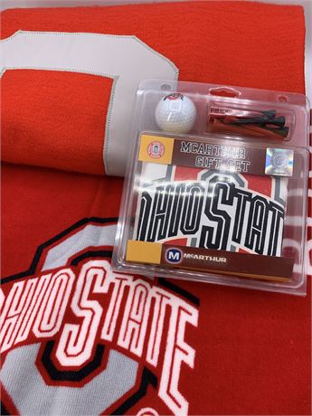 3 pc lot of Ohio State University Football Fan Collectibles