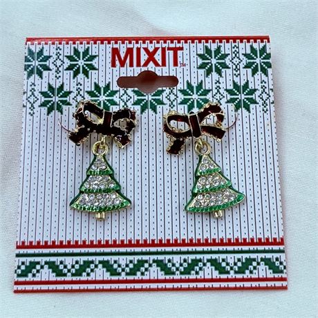 Christmas Tree Earrings