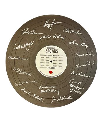Browns "Hall of Fame" Players Record