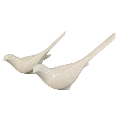 Set 2 Lenox Cream Doves